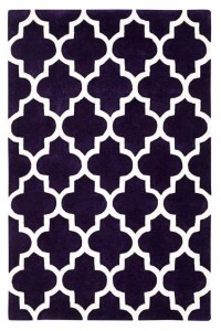 Arabesque Purple Rug