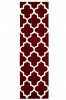 Arabesque Red Rug Runner