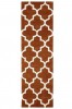 Arabesque Rust Rug Runner