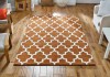 Arabesque Rust Rug Setting