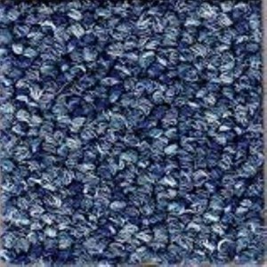Sky Blue Precision II Carpet Tile