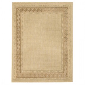 Beige Greek Flatweave Rug