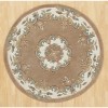 Beige - Royal Rug Collection Circle