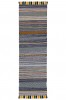 Charcoal Stripes Kelim Rug Collection Runner