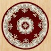 Red - Royal Rug Collection Circle