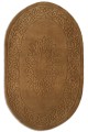 Oval Royale Gold Rug