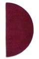 Half Moon Red Wool Rug