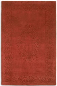 Royal Terracotta Wool Rug